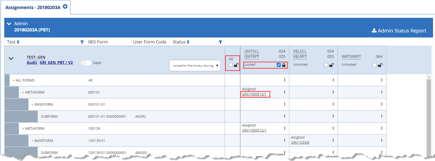 Conversion ID Hyperlink and Locking Scores